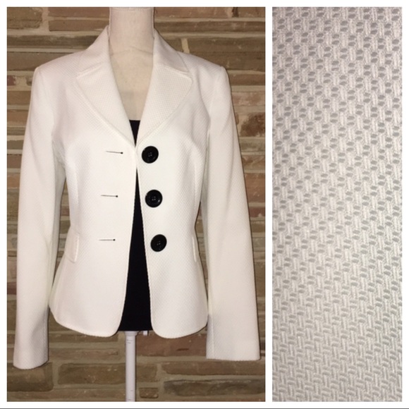 kasper white dress and jacket